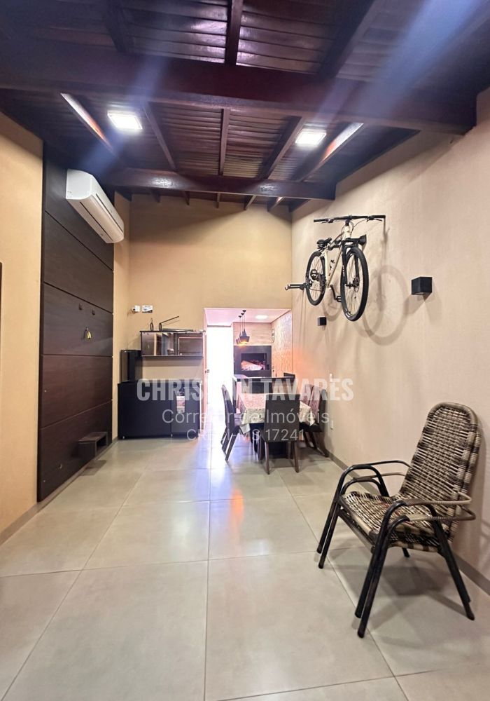 Espaço gourmet em imóvel no Jardim Novo Horizonte Dourado