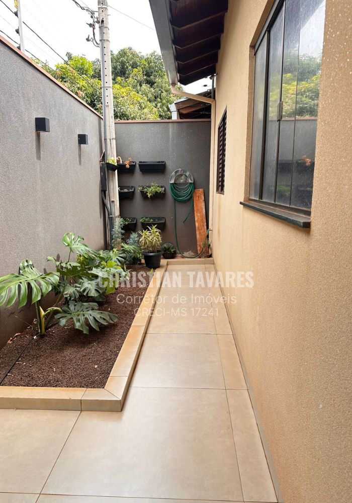 Fachada da casa à venda no Jardim Novo Horizonte em Dourados