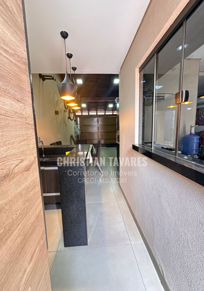 Varanda ventilada em casa no Jardim Novo Horizonte